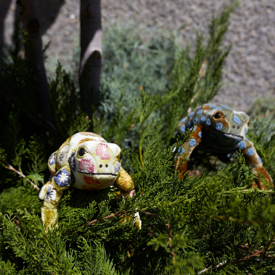 Embroidered Frogs - Anke Drechsel - Accessories - $210