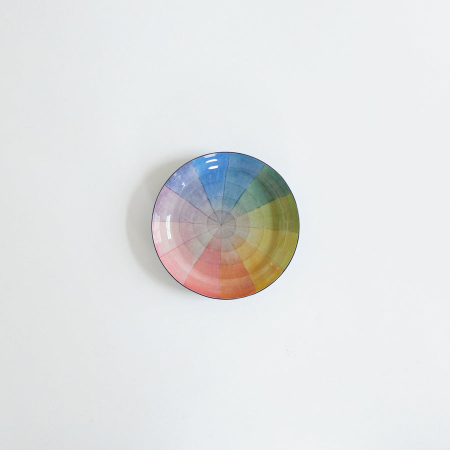 Enamel Printed Tray - Vintage Colour Wheel - Roomytown Inc - Accessories - $15