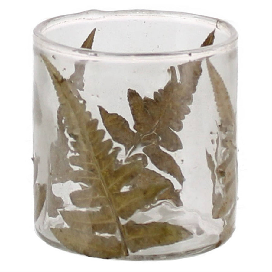 Enameled Fern Hurricanes - Small - 3’’x3’’ - HomArt - Accessories - $18