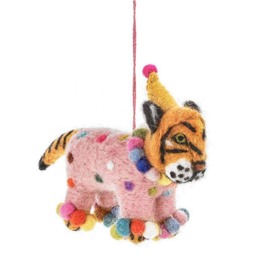 Fiesta Tiger Ornament - Felt So Good - Holiday - $24