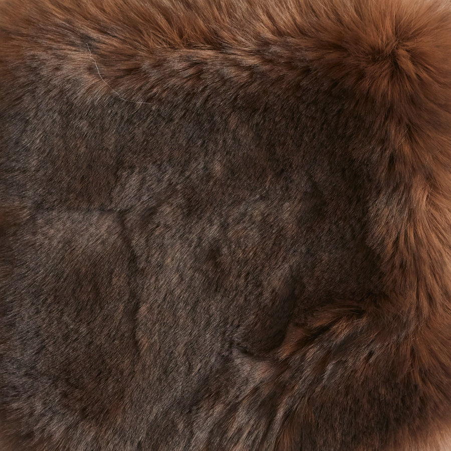 French Faux Fur Snowball - Evelyne Prélonge - Cushion - $165