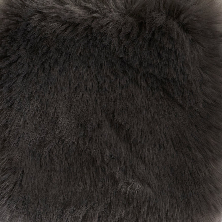 French Faux Fur Snowball - Evelyne Prélonge - Cushion - $165