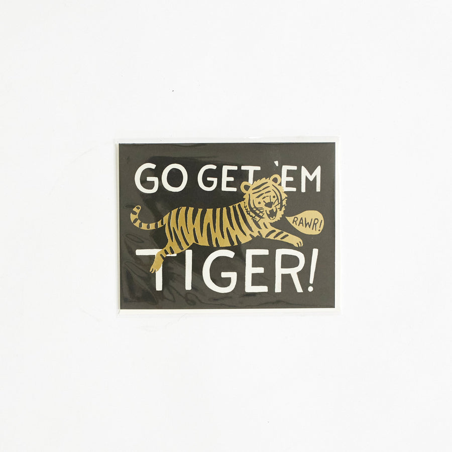 Go Get ’Em Tiger Card - Rifle Paper Co. Cards $6