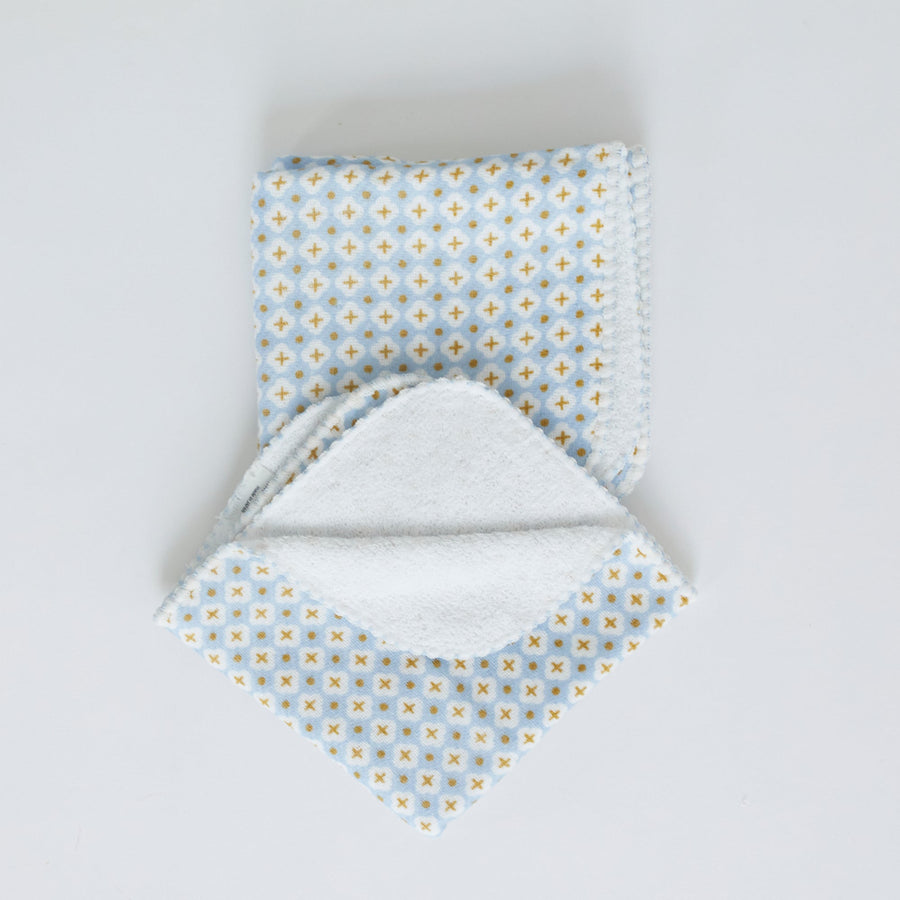 Haikara Little Handkerchief - Cross Blue - Morihata International Ltd. Co. - Wearables - $12