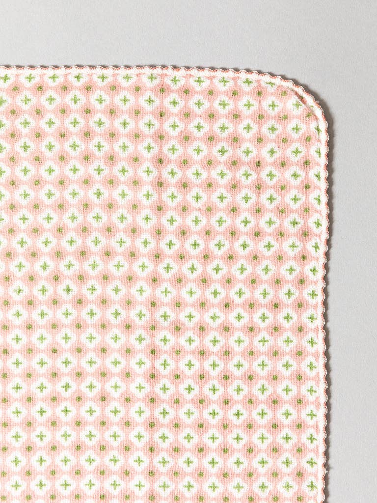 Haikara Little Handkerchief - Cross Pink - Morihata International Ltd. Co. - Wearables - $12