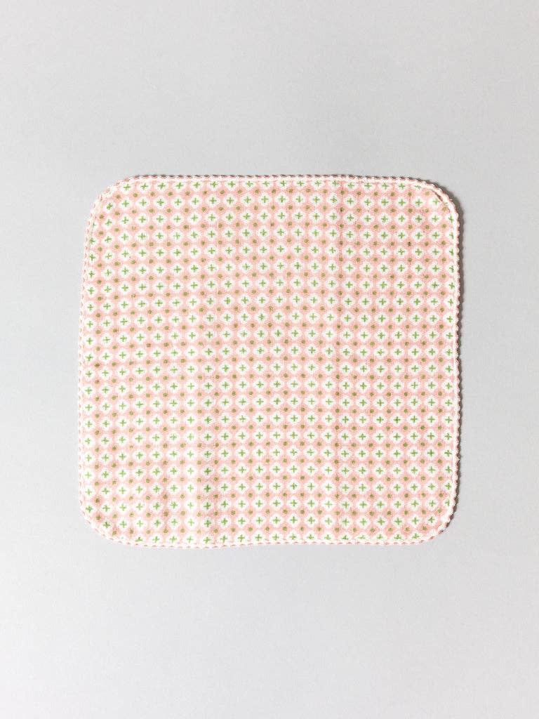 Haikara Little Handkerchief - Cross Pink - Morihata International Ltd. Co. - Wearables - $12