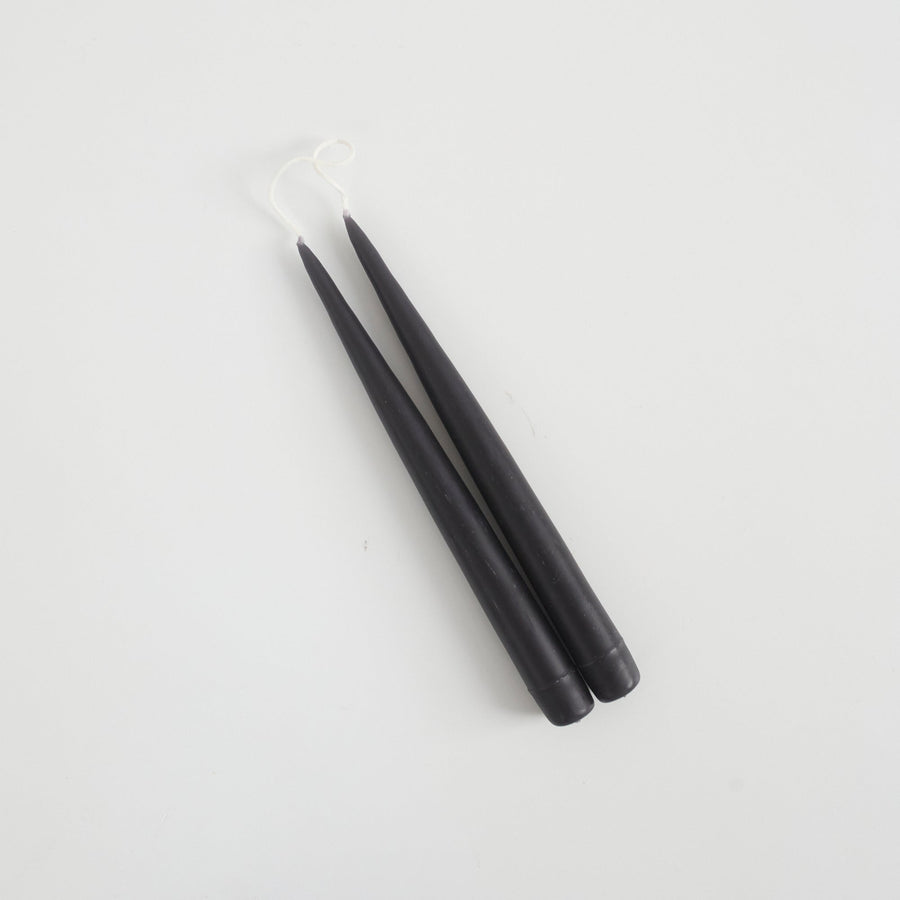 Hand-dipped Tapers - Black / 9’ - Danica Design - Fragrance - $13