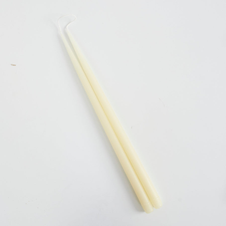 Hand-dipped Tapers - Ivory / 17’ - Danica Design - Fragrance - $17