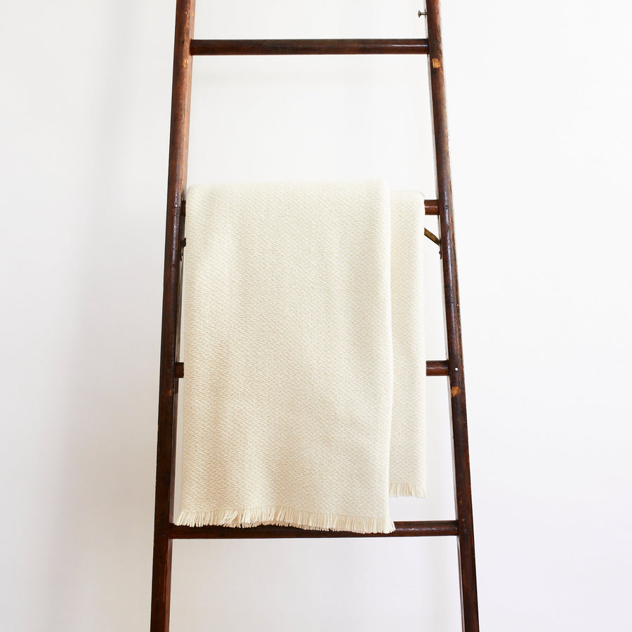 Hera Blanket Off White Teixidors Throw $863