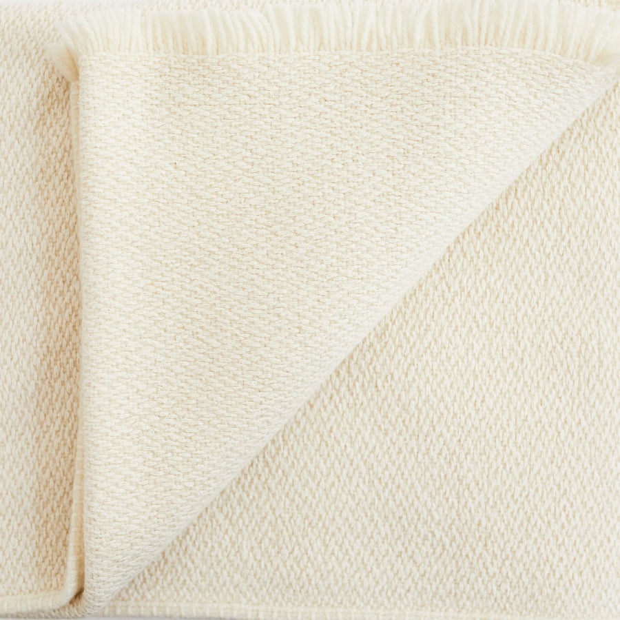Hera Blanket Off White Teixidors Throw $863