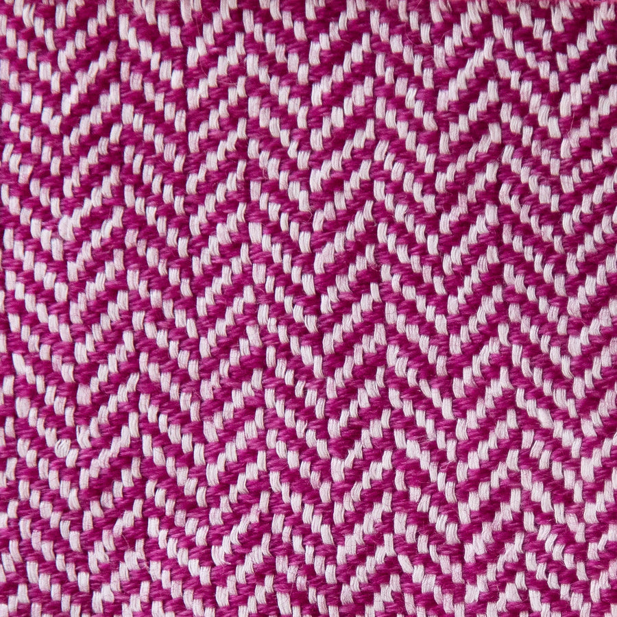 Herringbone Valenza Blanket No. 1 - 90x108’ / Berry Ian Saude $1,995