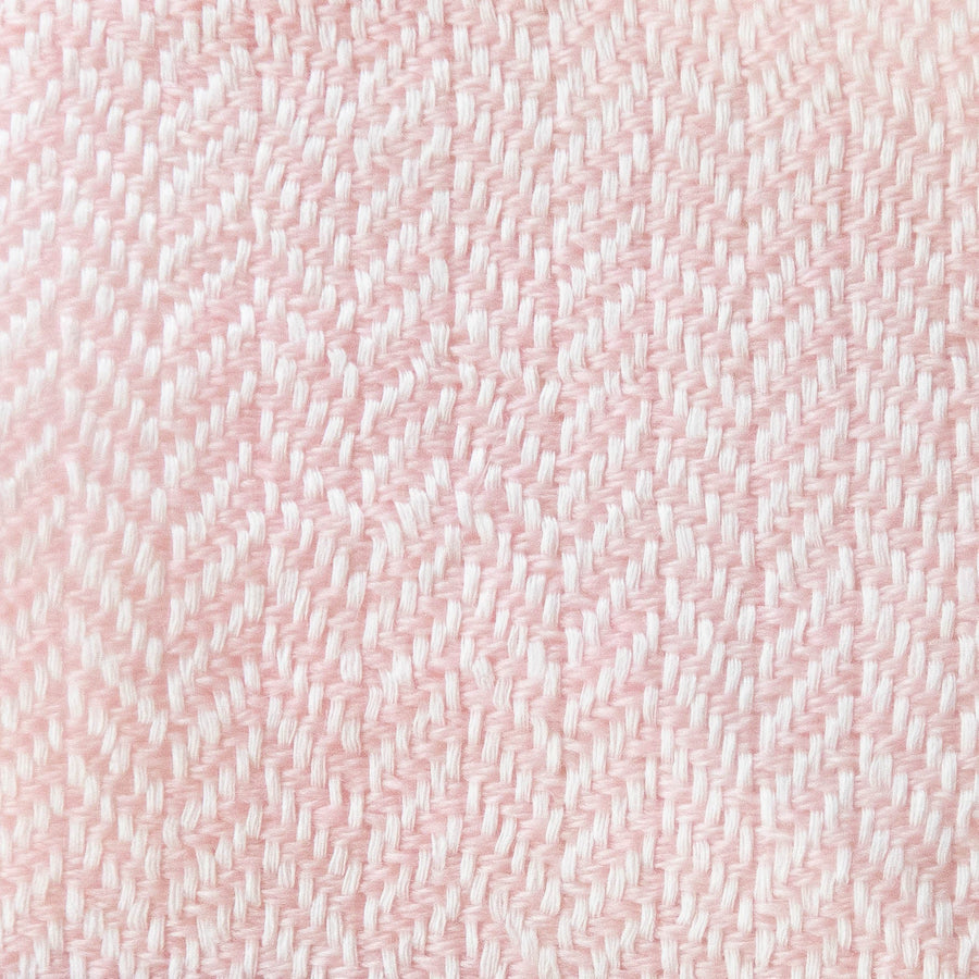 Herringbone Valenza Blanket No. 1 - 90x108’ / Blush Ian Saude $1,995