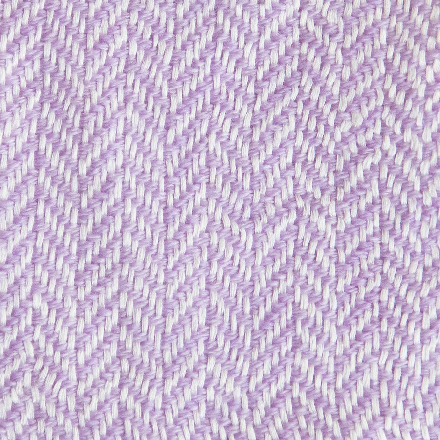 Herringbone Valenza Blanket No. 1 - 90x108’ / Jacaranda Ian Saude $1,995
