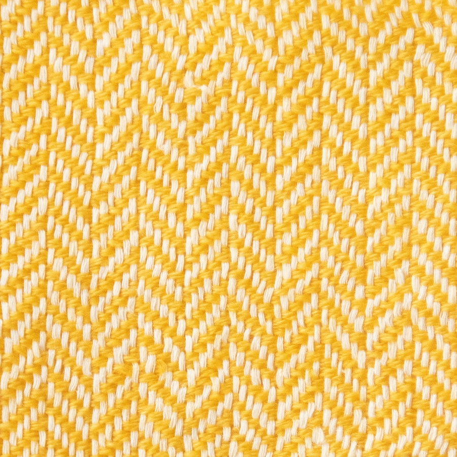 Herringbone Valenza Blanket No. 1 - 90x108’ / Lemon Ian Saude $1,995