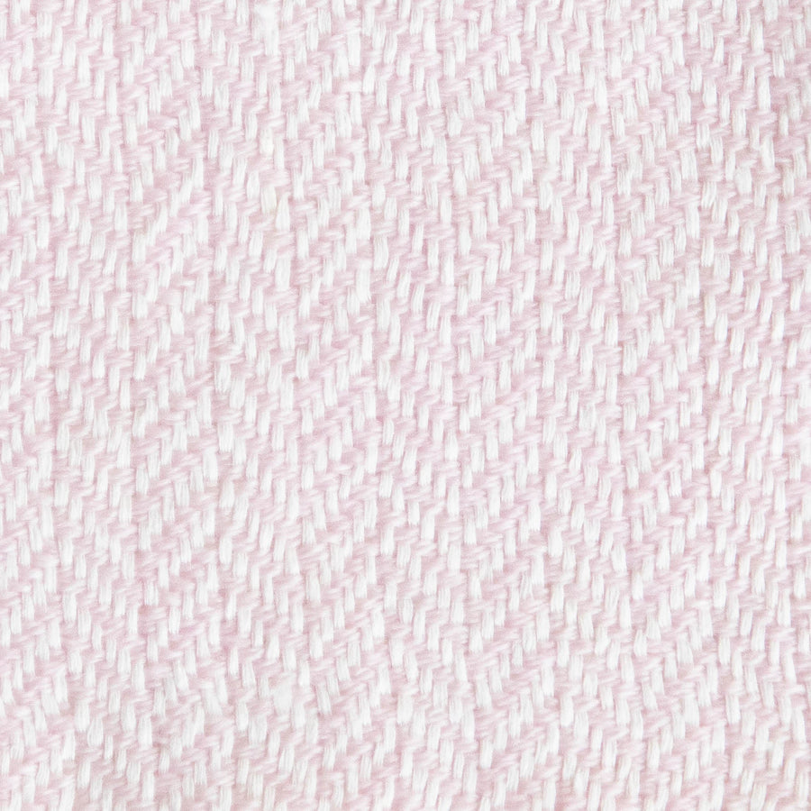 Herringbone Valenza Blanket No. 1 - 90x108’ / Pale Blossom Ian Saude $1,995