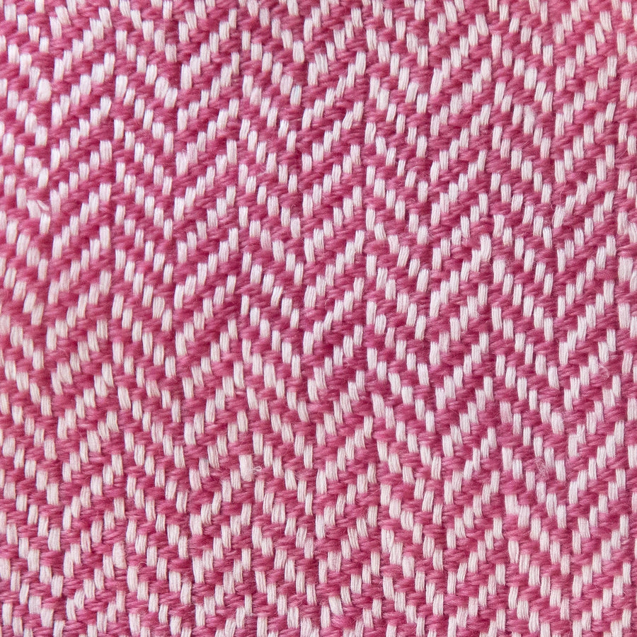 Herringbone Valenza Blanket No. 1 - 90x108’ / Withered Rose Ian Saude $1,995