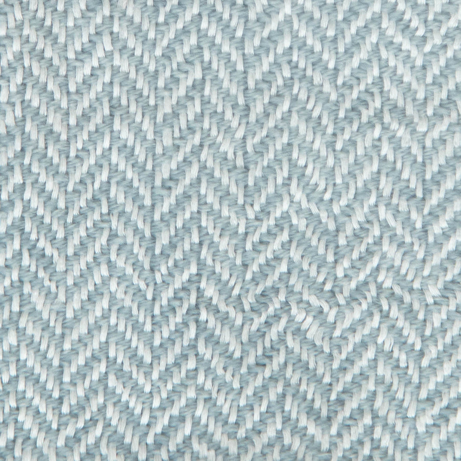 Herringbone Valenza Blanket No. 2 - 90x108’ / Aluminum Ian Saude $1,995