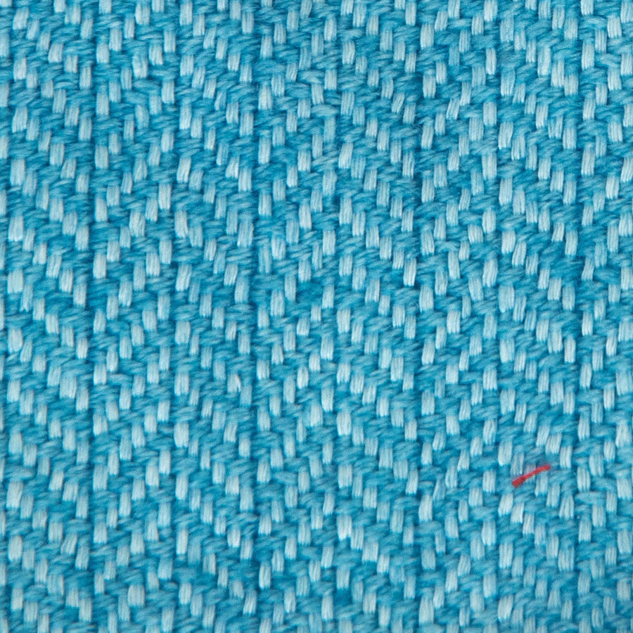 Herringbone Valenza Blanket No. 2 - 90x108’ / Blue Mist Ian Saude $1,995