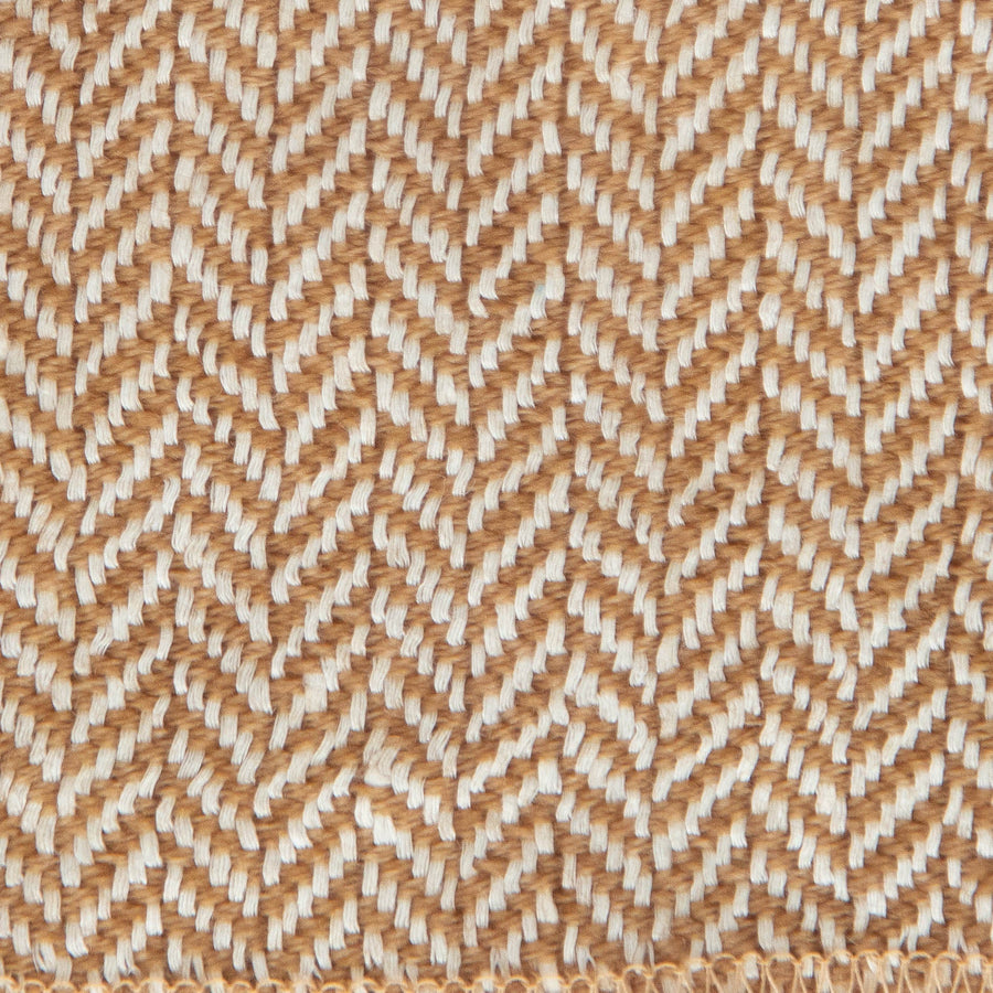 Herringbone Valenza Blanket No. 2 - 90x108’ / Camel Ian Saude $1,995