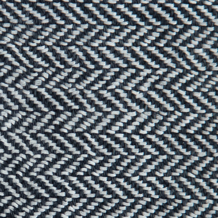 Herringbone Valenza Blanket No. 2 - 90x108’ / Graphite Ian Saude $1,995