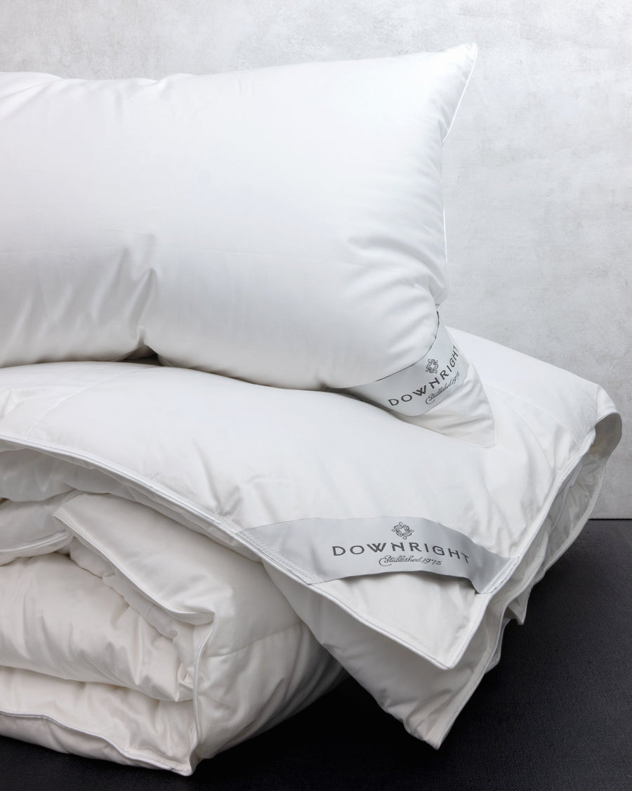 Himalaya Down Pillows - Standard - 20 x 26’ Soft -13oz - Downright - Bedding - $306