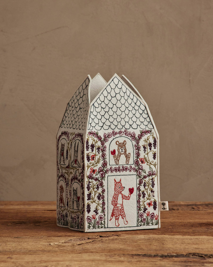 Home is Where the Heart Tissue Box Cover - Coral & Tusk - Holiday - $98