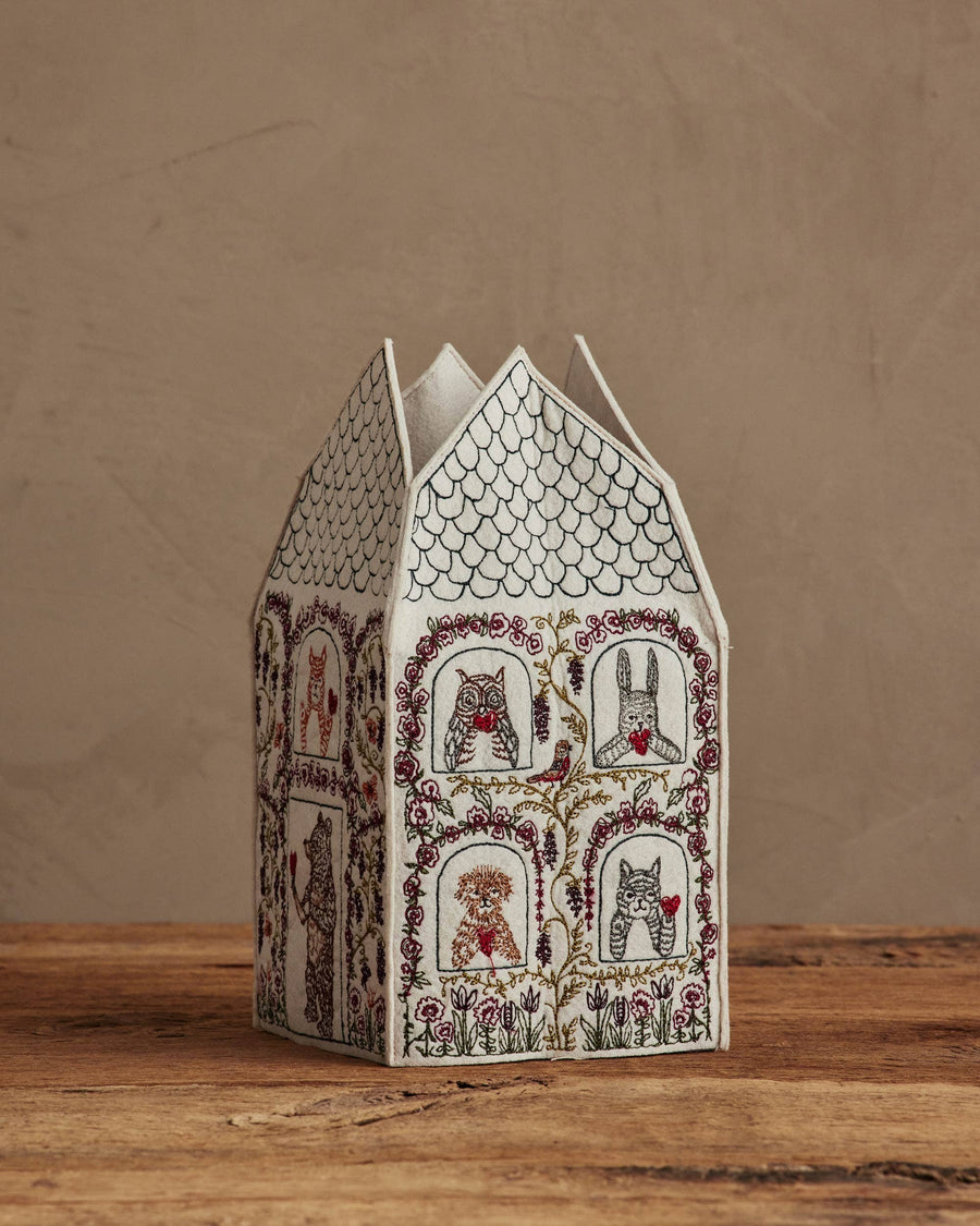 Home is Where the Heart Tissue Box Cover - Coral & Tusk - Holiday - $98