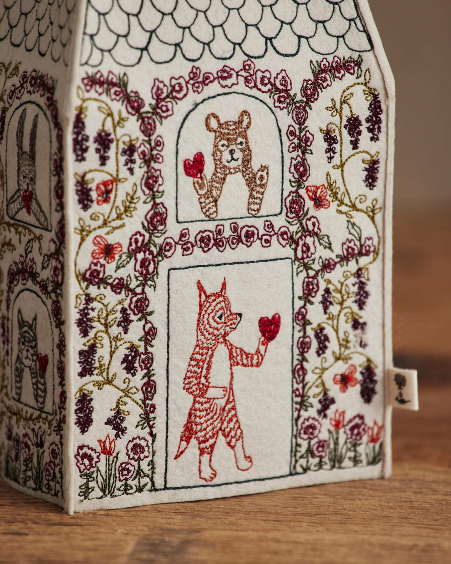 Home is Where the Heart Tissue Box Cover - Coral & Tusk - Holiday - $98