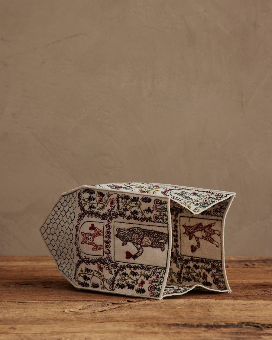 Home is Where the Heart Tissue Box Cover - Coral & Tusk - Holiday - $98