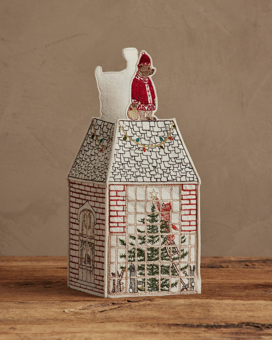 Home for the Holidays Tissue Box Cover - Coral & Tusk - Holiday - $90