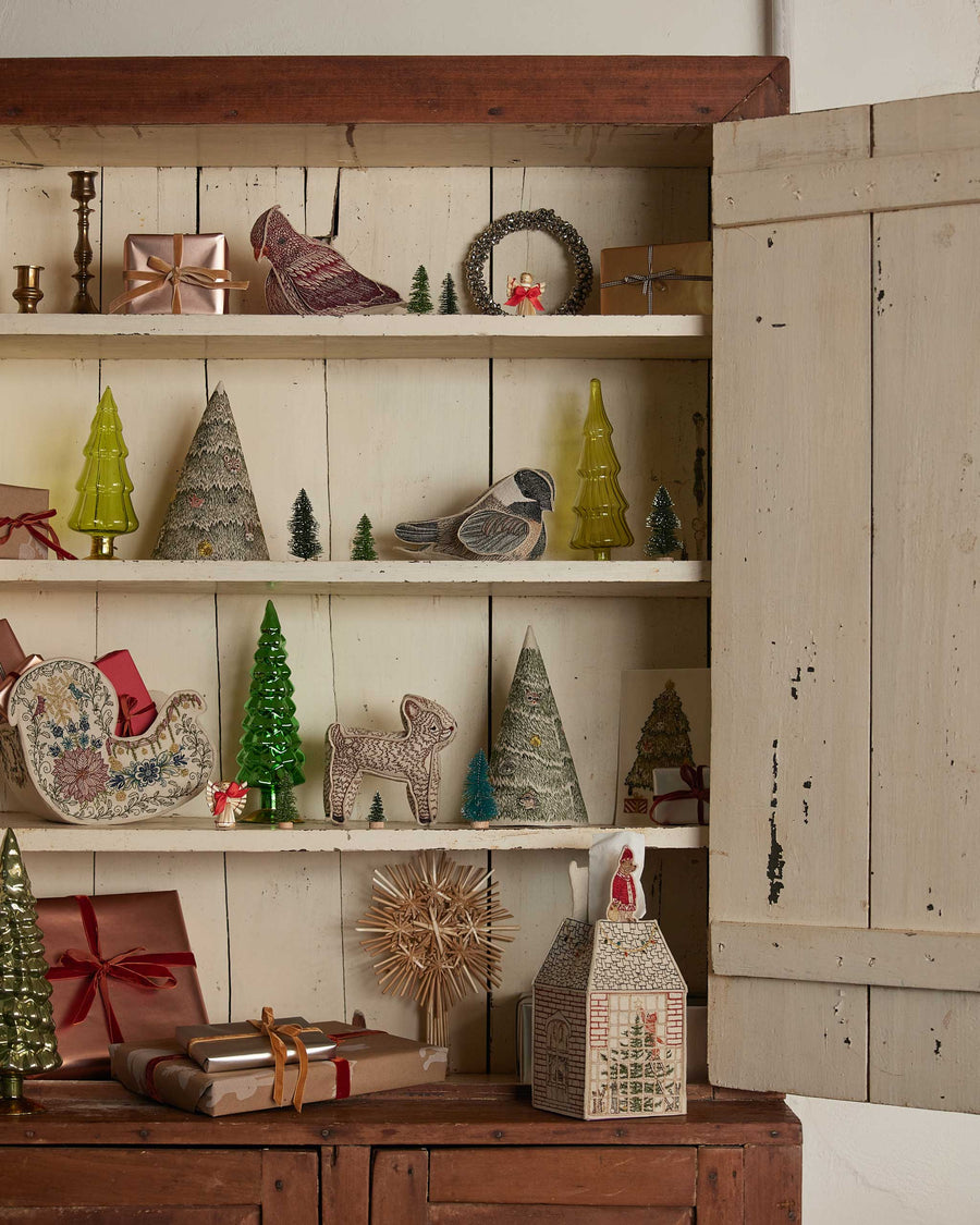 Home for the Holidays Tissue Box Cover - Coral & Tusk - Holiday - $90