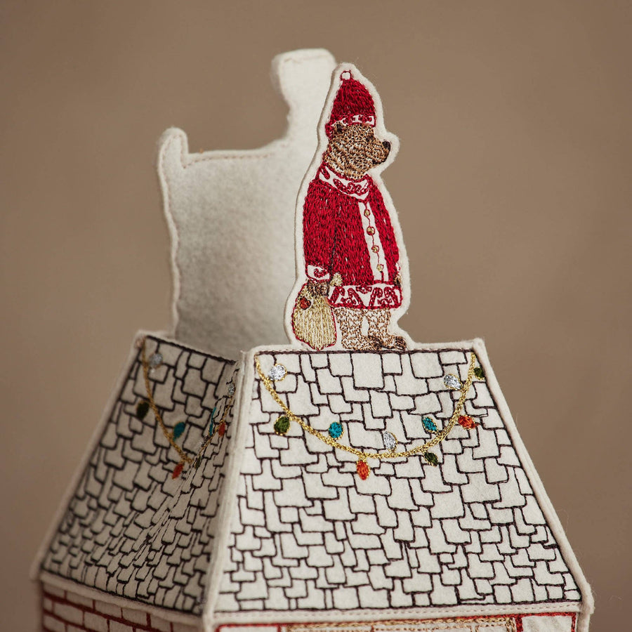 Home for the Holidays Tissue Box Cover - Coral & Tusk - Holiday - $90