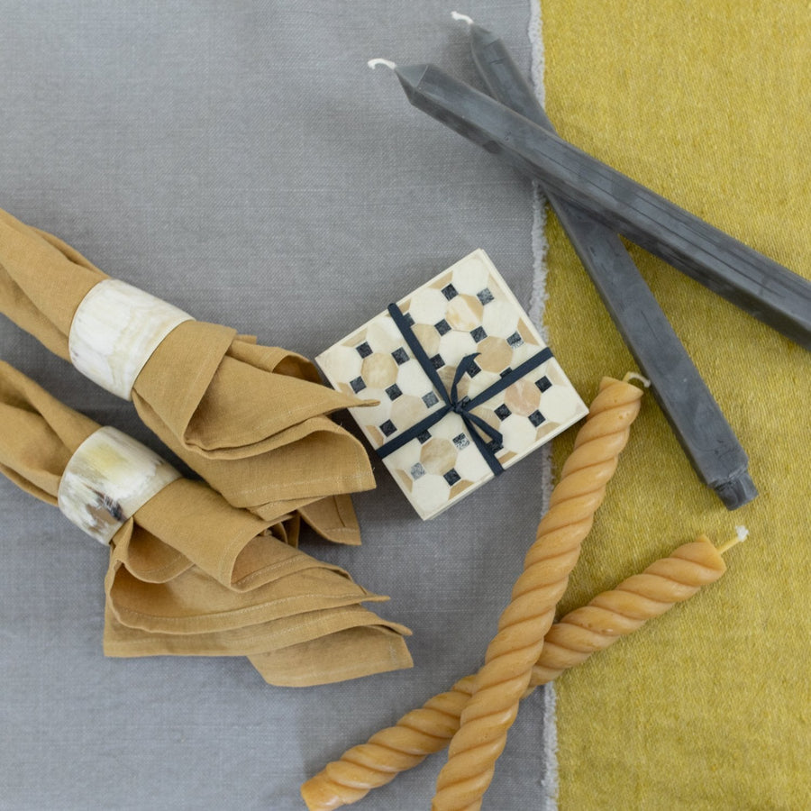 James Napkin Rings - Set/2 - Blue Pheasant - Table - $56