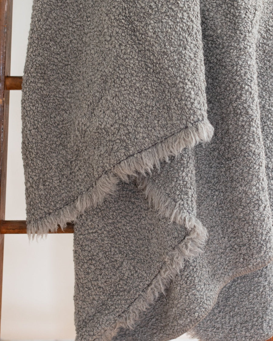 Kurlisuri Throw - 66’ x 59’ / Dark Grey - uniq’uity - $1,200