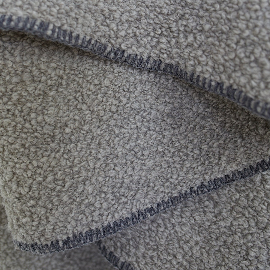 Kurlisuri Throw Large 86’’ x 59’’ / Dark Grey uniq’uity $1,700