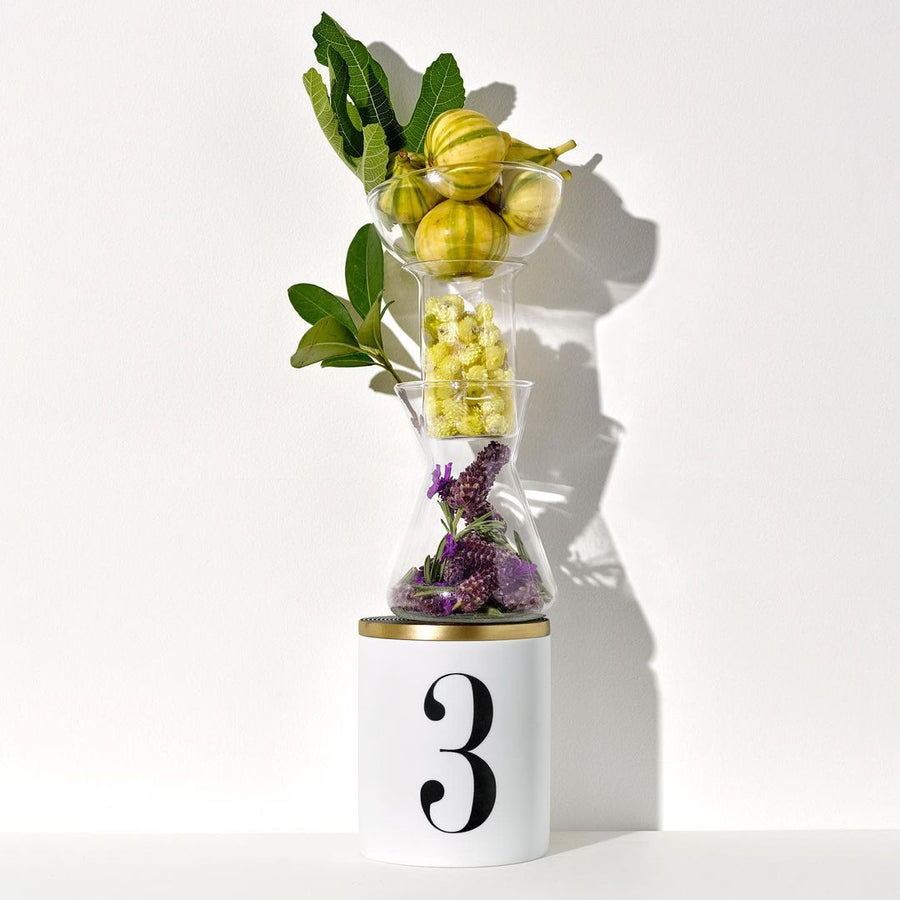 L’objet Candles 12.5 oz. Fine Porcelain with Brass Lid - Fragrance $125
