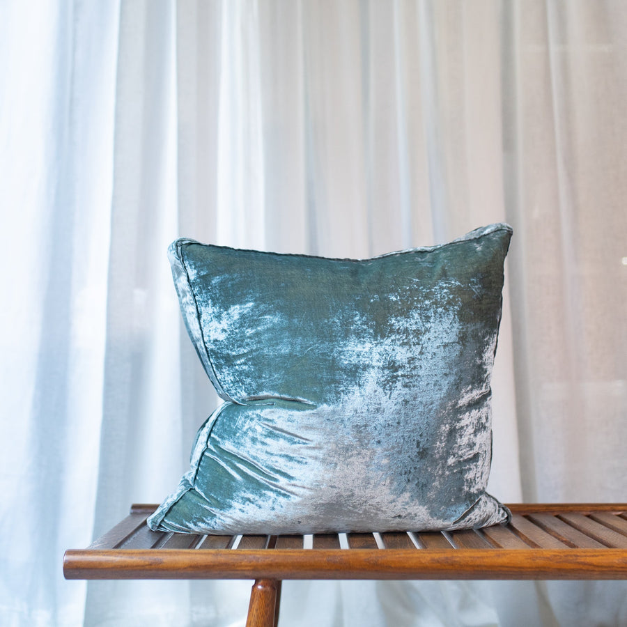 Lake Blue Cushions - Plain Box 22’ x 2’ Anke Drechsel Cushion $325
