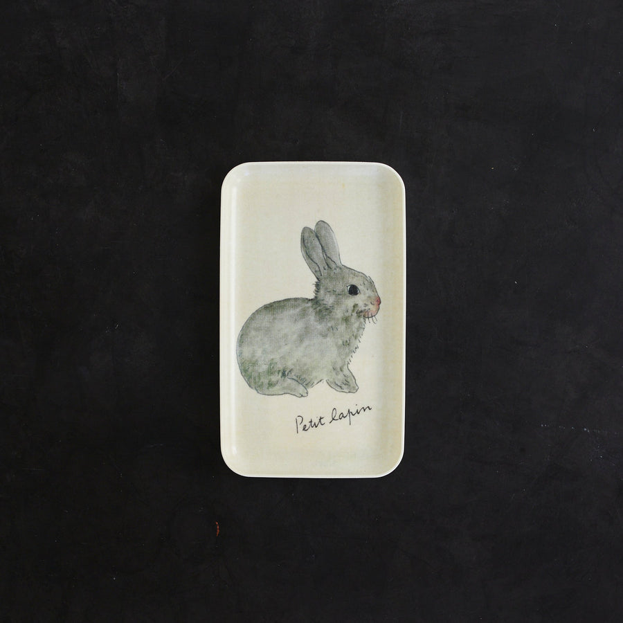 Lapin Tray - 8.5 x 5’ - Fog Linen - Accessories - $30