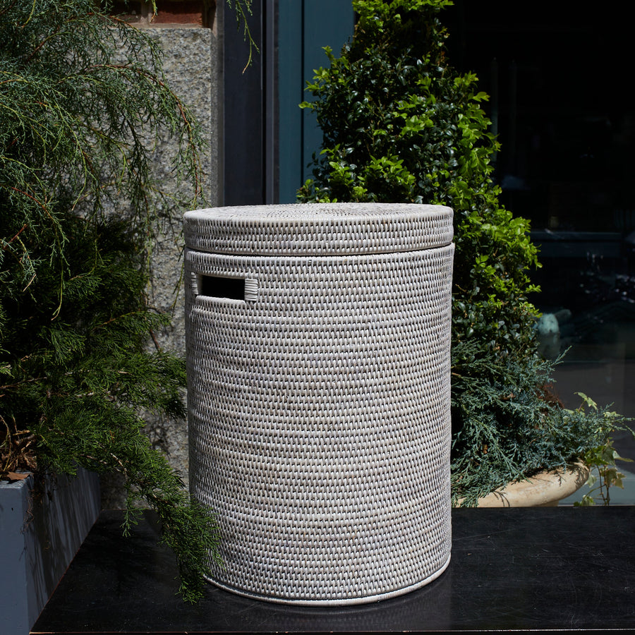 Laundry Hamper - Small Round - Matahari - Baskets