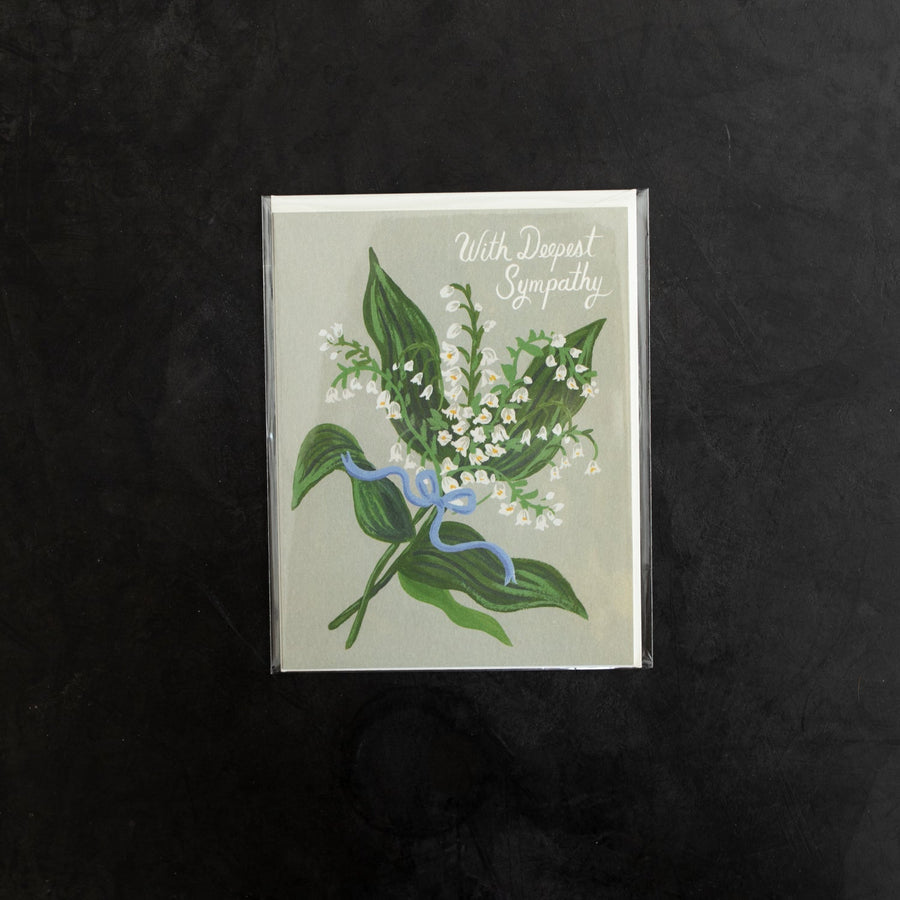 Lily of the Valley Sympathy card - Rifle Paper Co. Cards $6