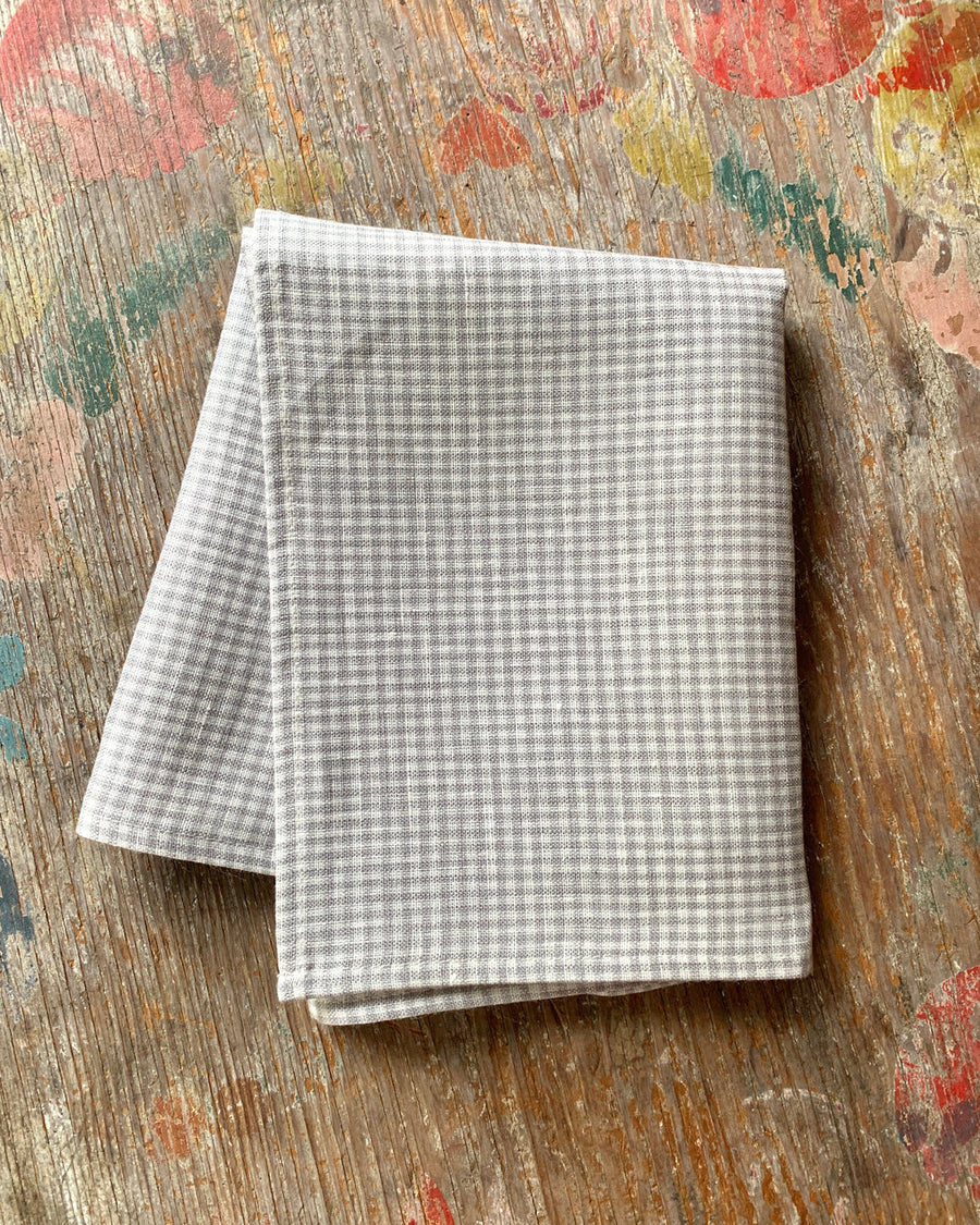 Linen Kitchen Cloth - Jesse - Fog - Table - $16