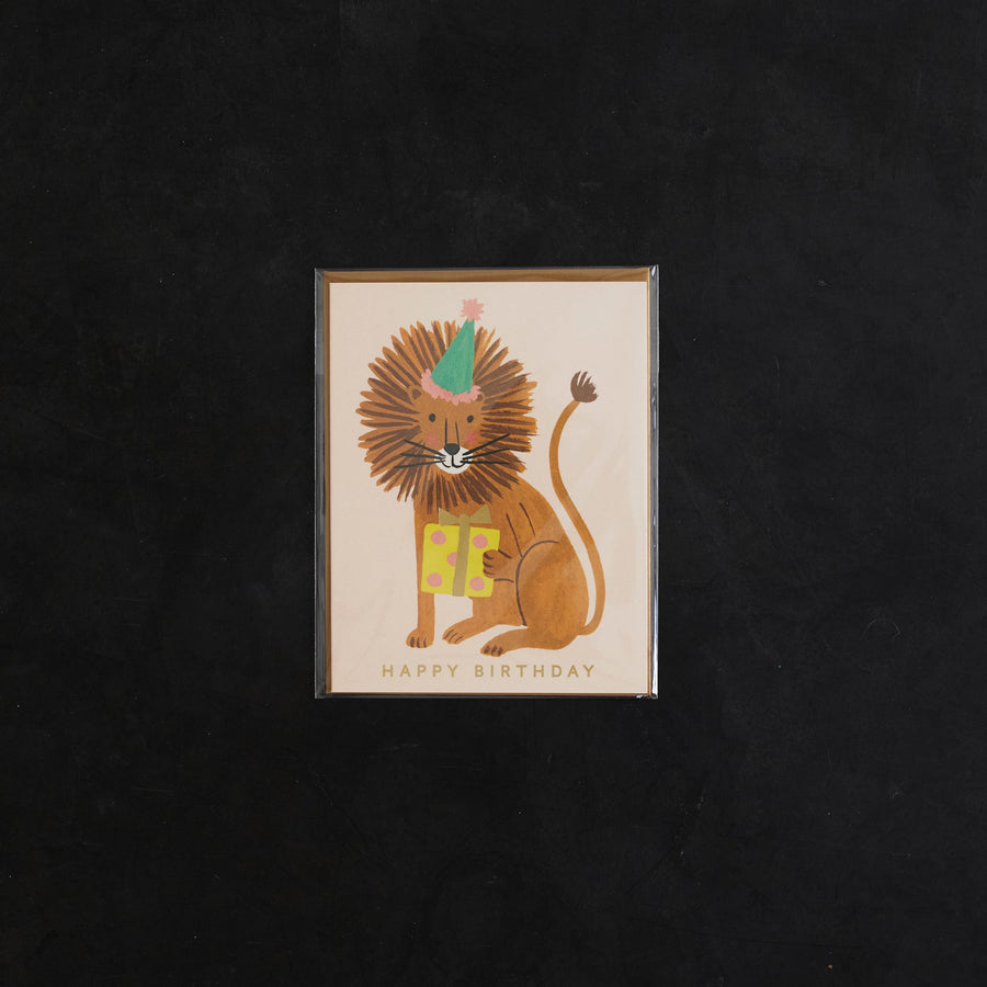 Lion Birthday Card - Rifle Paper Co. - Cards - $6
