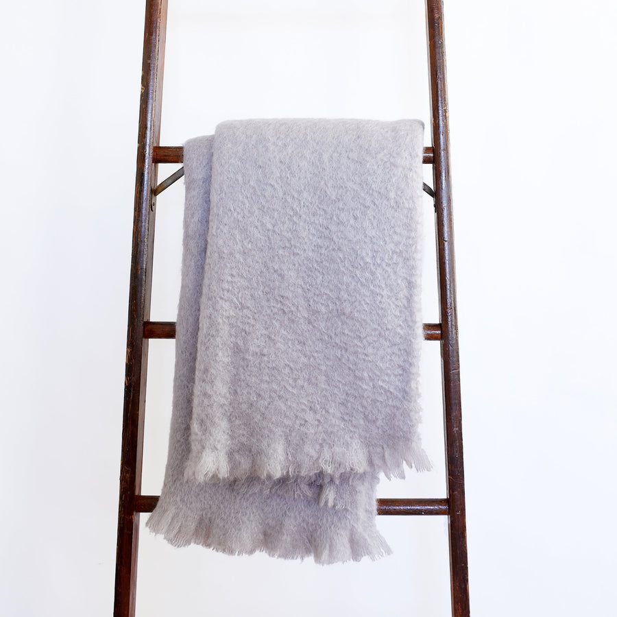 Lisos Mohair/Wool Throw - Mantas Ezcaray - $395