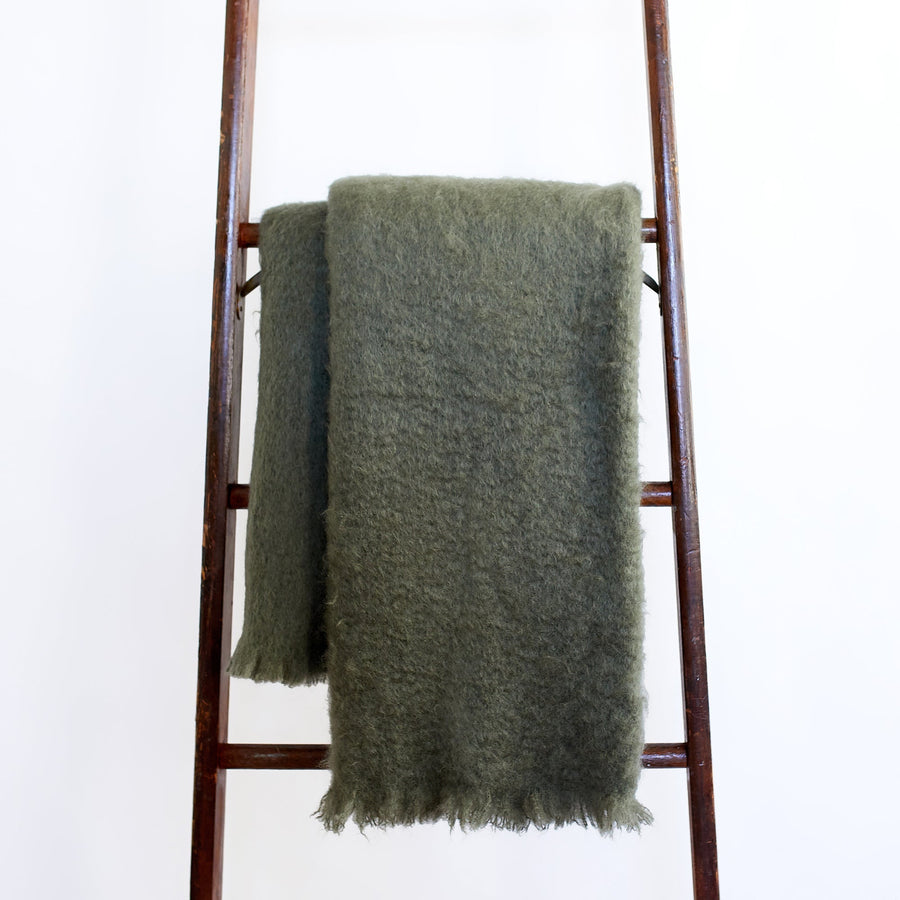 Lisos Mohair/Wool Throw - Mantas Ezcaray - $395