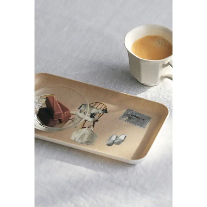 Living With Cats - Linen Tray - 8.5’’ x 5’’ - Fog Work - Accessories - $30