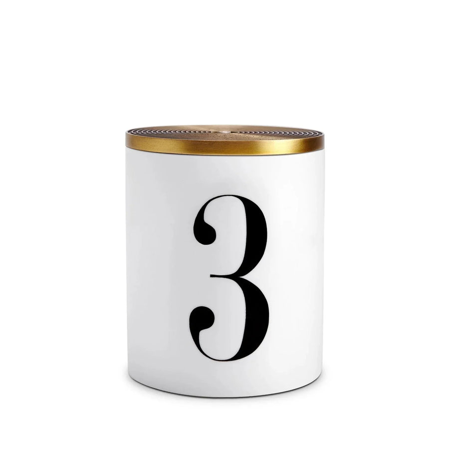 L’objet Candles 12.5 oz. Fine Porcelain with Brass Lid - Eau d’Égée - Fragrance - $125