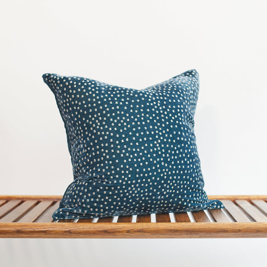 Majolica Blue Cushions - Kylin 20’’ x - Anke Drechsel - Cushion - $395