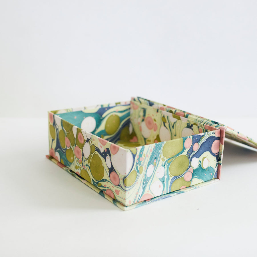 Marbled Keepsake Boxes- Moss Mountain - Craft Boat - Accessories