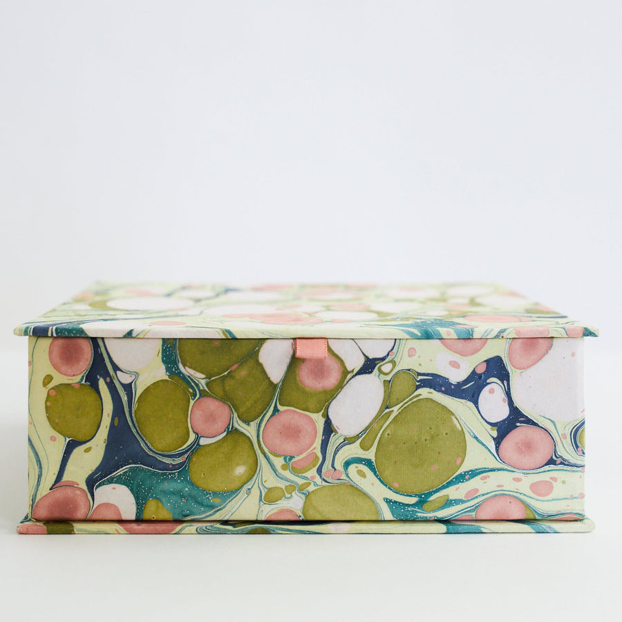 Marbled Keepsake Boxes- Moss Mountain - Craft Boat - Accessories