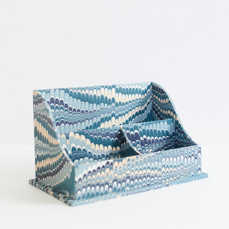 Marbled Letter Sorter- Mountain Blue - Craft Boat - Accessories - $145